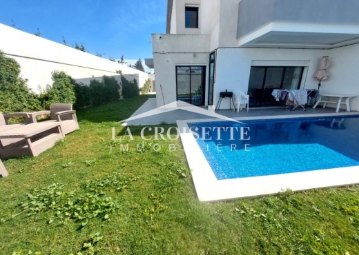 Villa s4 avec piscine à La Soukra