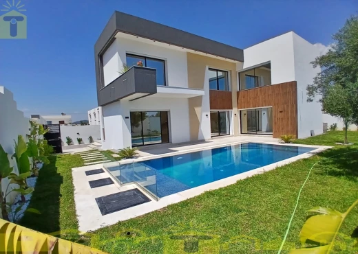 villa À Vendre à NABEUL - A vendre une somptueuse villa - Immobiliere.tn