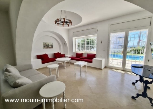 villa À Louer à NABEUL - VILLA NEJMA I Hammamet Nord AL872 - Immobiliere.tn - Photo 3