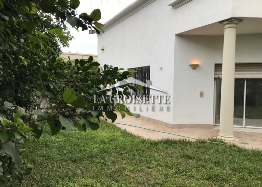 Villa S+5 plain-pied Ain Zaghouan