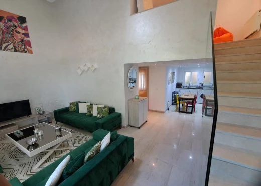 duplex À Louer à TUNIS - Superbe duplex meublé à Sidi Daoud - Immobiliere.tn - Photo 10
