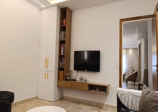 une maison meublée style américain