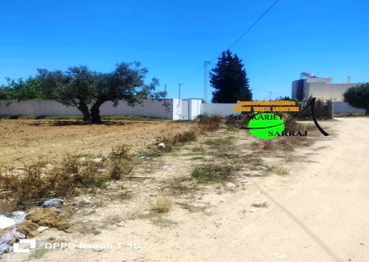 A Vendre Terrain Angle a Sousse