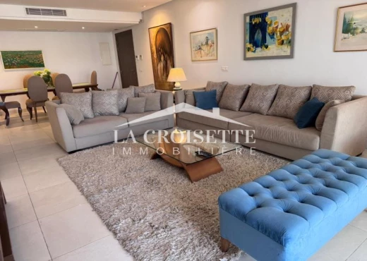 Appartement À Louer à TUNIS - S2 meublé aux Jardins de Carthage - Immobiliere.tn