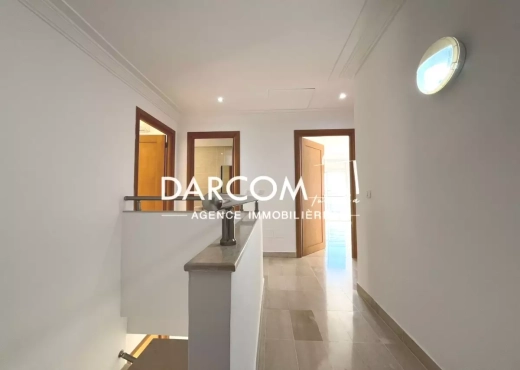 Duplex s+4 vue dégagée soukra parc