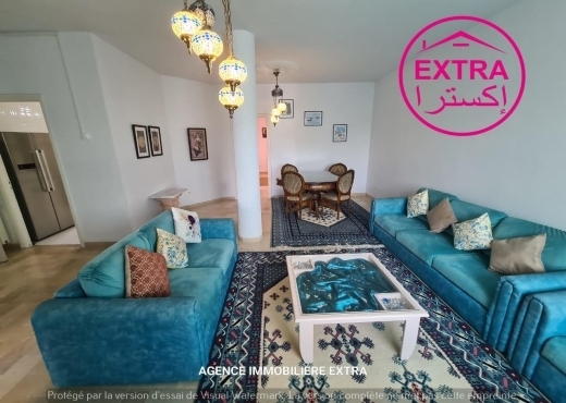 LOCATION ANNUELLE ETAGE VILLA LIDO DAR CHABENE