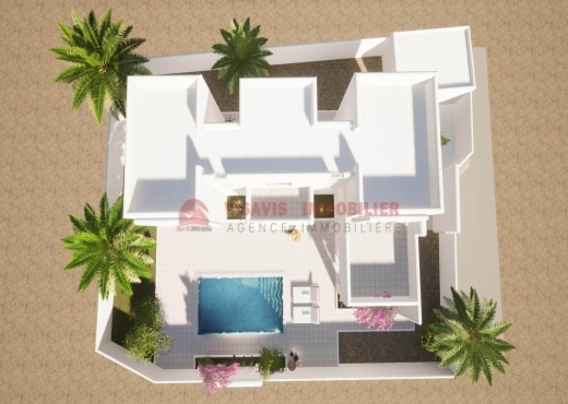 VILLA À DJERBA - TITRE BLEU - ZU