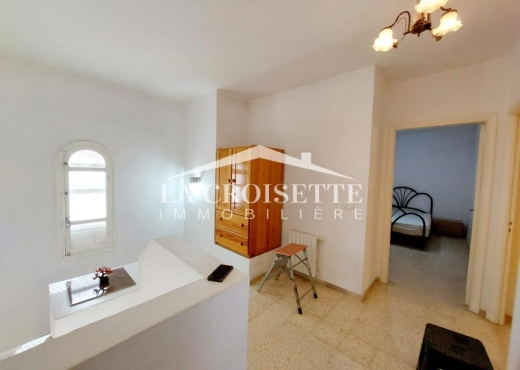 Duplex S+4 avec jardin  à la Marsa