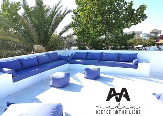 Villa S+4 avec Jardin à les deux o