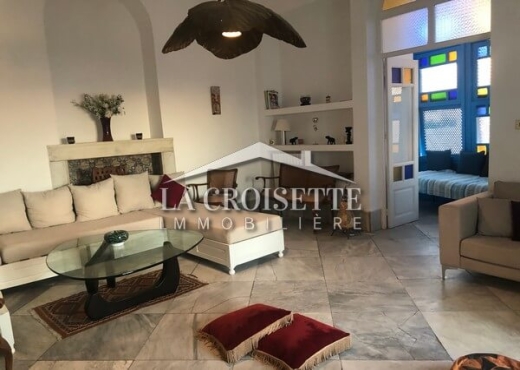 villa À Louer à TUNIS - Villa s3 à Sidi BouSaid ZVL0378 - Immobiliere.tn