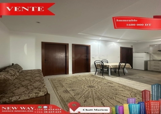 Résidence de 7 Appartements à Chatt Mariem
