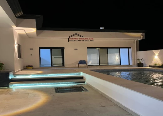 villa À Vendre à NABEUL - villa avec piscine près de la mer - Immobiliere.tn - Photo 3