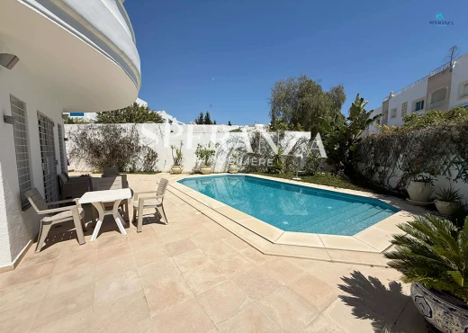 villa À Louer à NABEUL - villa Iris S+4 - Immobiliere.tn - Photo 7