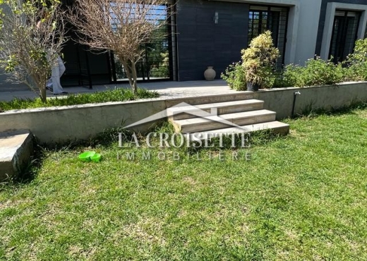 Appartement À Louer à TUNIS - s4 avec jardin à La Marsa ZAL1758 - Immobiliere.tn