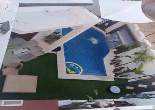 villa À Louer à NABEUL - 𝐋𝐨𝐜𝐚𝐭𝐢𝐨𝐧 𝐞𝐬𝐭𝐢𝐯𝐚𝐥𝐞 à Dar Allouche - Immobiliere.tn