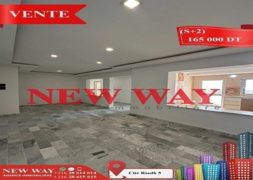 (S+2) à Cité Riadh