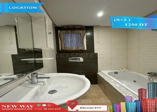 (S+2) Meublé à khezema EST
