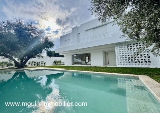 villa À Vendre à NABEUL - VILLA TAMARIS I Hammamet AV1894 - Immobiliere.tn