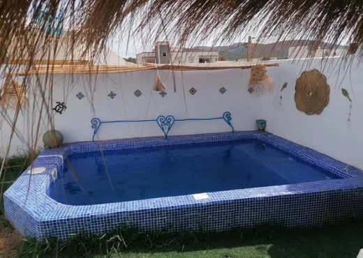 studio À Louer à NABEUL - A louer studio s1 avec piscine à l Haouaria - Immobiliere.tn