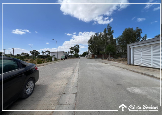 un terrain viabilisé à raoued