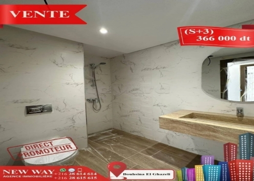 (S+3) à Bouhsina el Ghazali Direct Promoteur