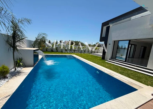 villa À Louer à NABEUL - Vente Villa Infinity S+4 - Immobiliere.tn - Photo 5