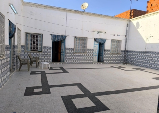 Maison arabesque à Moknine