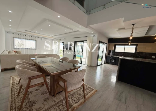 villa À Louer à NABEUL - Villa L'Oasis - Immobiliere.tn