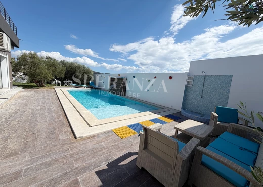 villa À Louer à NABEUL - Location villa Lorenzo S+4 - Immobiliere.tn - Photo 5