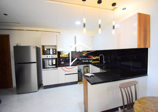 a louer s+2 vue mer avec parking