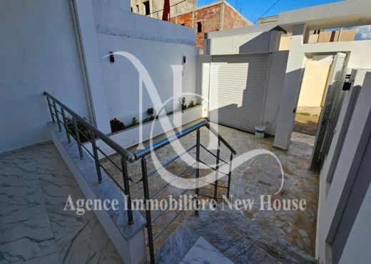 Appartement À Vendre à BIZERTE - A Vendre appart S+3 au RDC Ain Mariem Bizerte - Immobiliere.tn