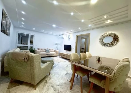 Appartement À Louer à SFAX - 𝐋𝐨𝐜𝐚𝐭𝐢𝐨𝐧 𝐒+𝟐 𝐌𝐞𝐮𝐛𝐥𝐞́ 💥 - Immobiliere.tn - Photo 3