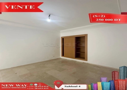 Appartement (S+2) à Sahloul 4