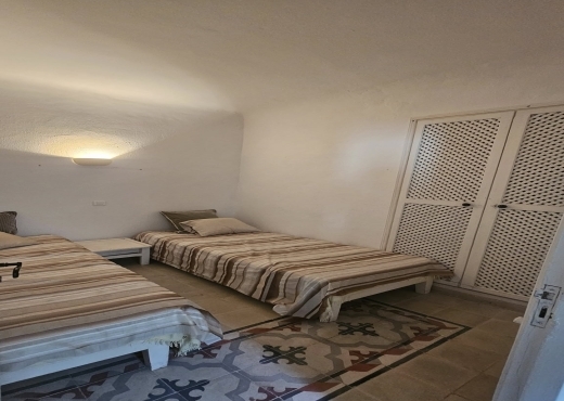 À louer à l’année à hammamet nord  une villa S+2