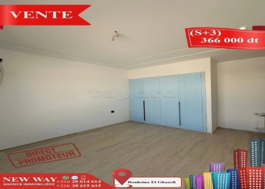 (S+3) à Bouhsina el Ghazali Direct Promoteur