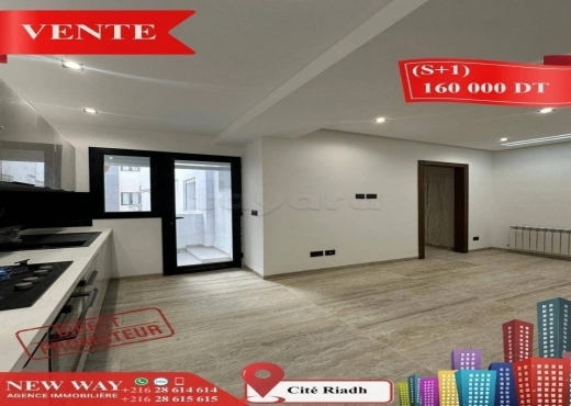 (S+1) Directe Promoteur à Cité Riadh Sousse