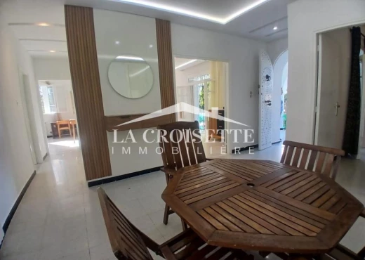 rez de chaussée À Louer à TUNIS - s3 meublé à La Marsa MRCL0302 - Immobiliere.tn - Photo 4