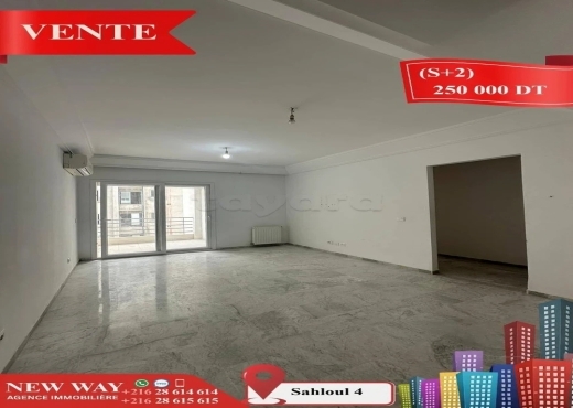 Appartement (S+2) à Sahloul 4