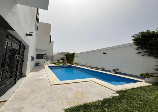 Villa Duplex S+4 Avec Piscine
