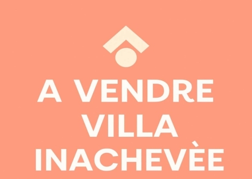 AIN ZAGHOUAN –  Villa inachevée S+4 suite