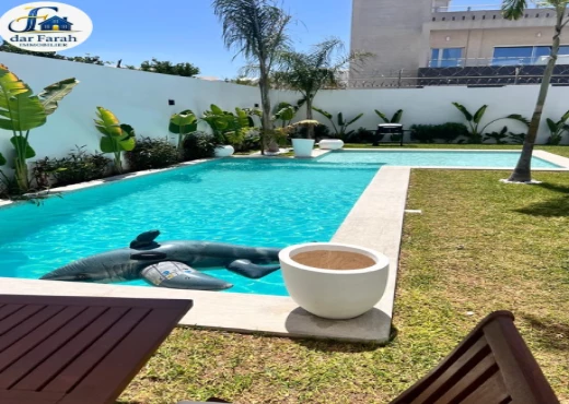 villa À Louer à NABEUL - Villa Ribat - Immobiliere.tn - Photo 6