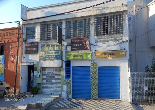 Locaux commerciaux + bureau rénové au Bardo