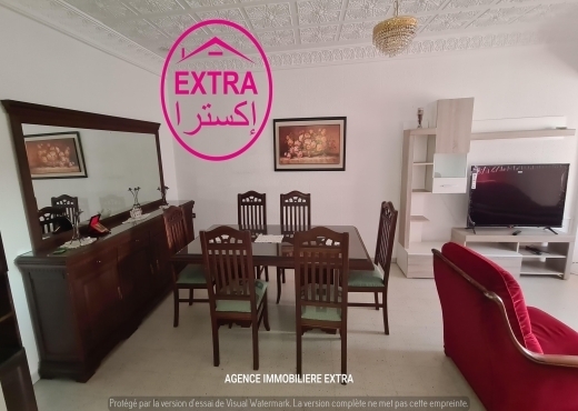 A Louer Etage Villa Meublé a Nabeul