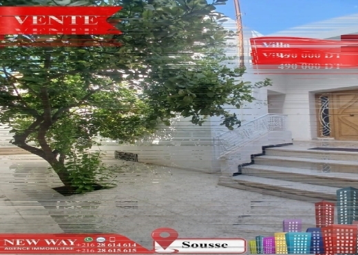Villa de Plain Pied à Sousse