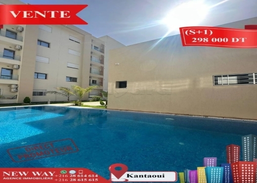 (S+1) à kantaoui, Direct Promoteur, Prés de la Mer