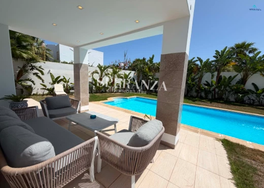 villa À Louer à NABEUL - Location Villa Santorini S+4 - Immobiliere.tn - Photo 4