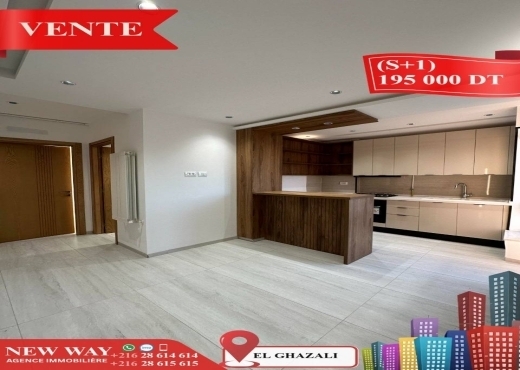 A Vendre S+1 Neuf à BOUHSINA EL GHAZALI