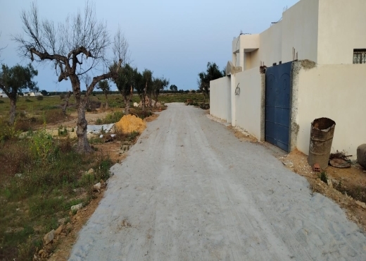 terrain a vendre klm 71 hamammet sud