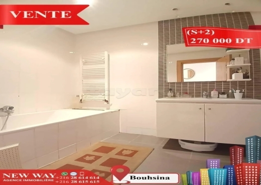 (S+2) à Bouhsina avec Place de Parking