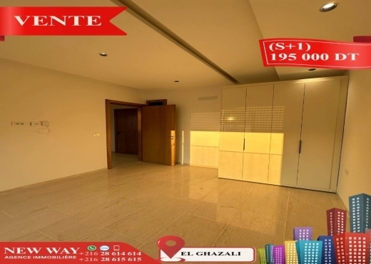 A Vendre S+1 Neuf à BOUHSINA EL GHAZALI